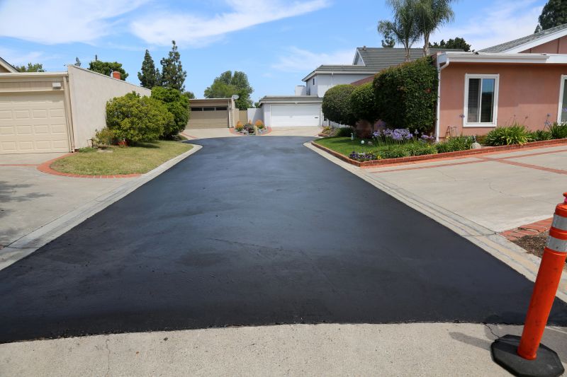 Black Asphalt Driveway